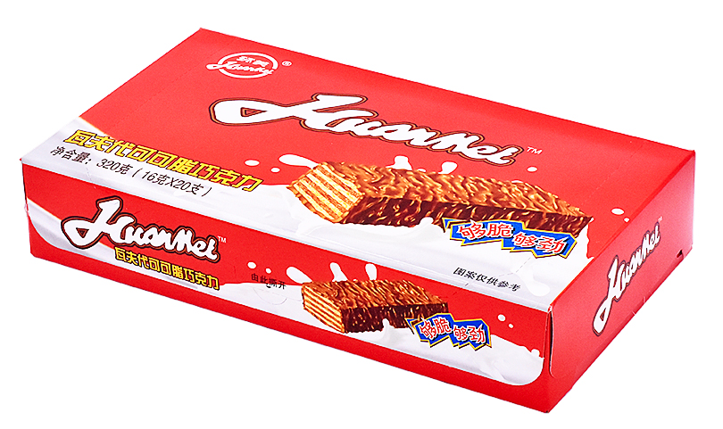 320g精裝瓦夫代可可脂巧克力