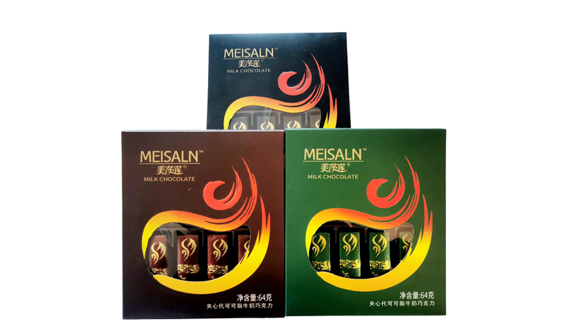 <b>夾心代可可脂牛奶巧克力64g</b>